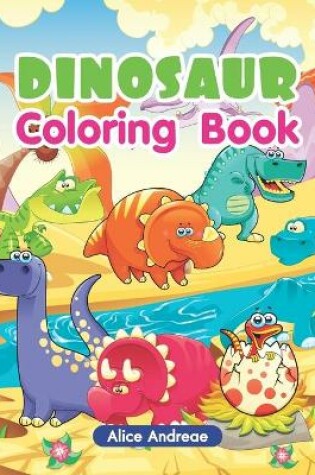 Cover of Dinosaur Coloring Book