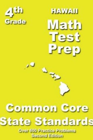 Cover of Hawaii 4th Grade Math Test Prep