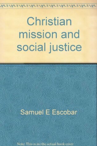 Cover of Christian Mission and Social Justice