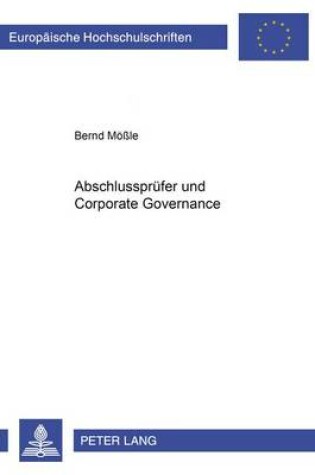 Cover of Abschlusspruefer Und Corporate Governance