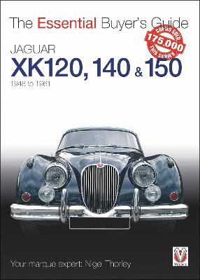 Book cover for Jaguar XK 120, 140 & 150