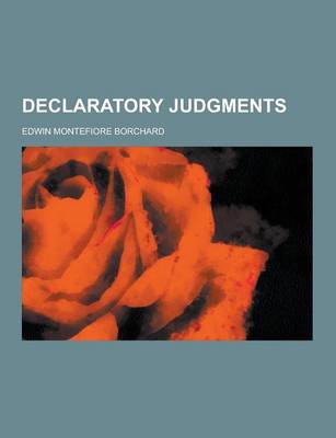 Book cover for Declaratory Judgments