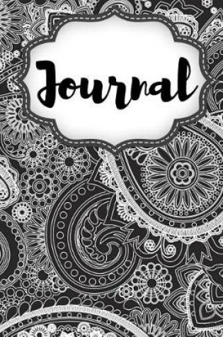 Cover of Paisley Black Notebook