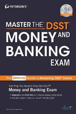 Cover of Master the DSST Money and Banking Exam