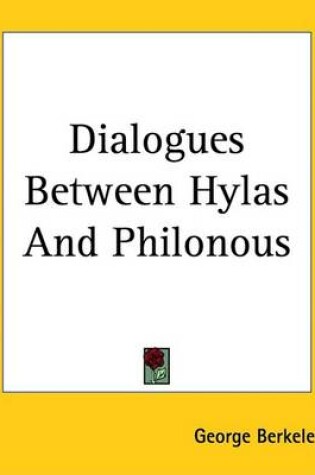 Cover of Dialogues Between Hylas and Philonous