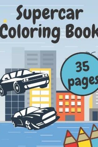 Cover of Supercar Coloring Book