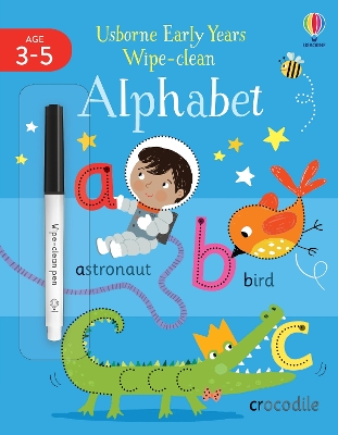 Book cover for Early Years Wipe-Clean Alphabet
