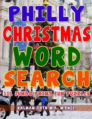 Book cover for Philly Christmas Word Search