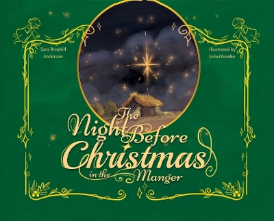 Book cover for The Night Before Christmas in the Manger