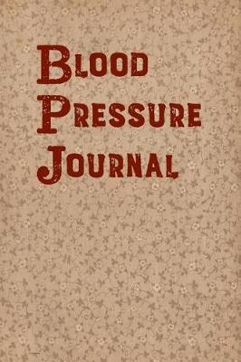 Book cover for Blood Pressure Journal