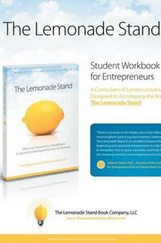 Cover of The Lemonade Stand Student Workbook for Entrepreneurs