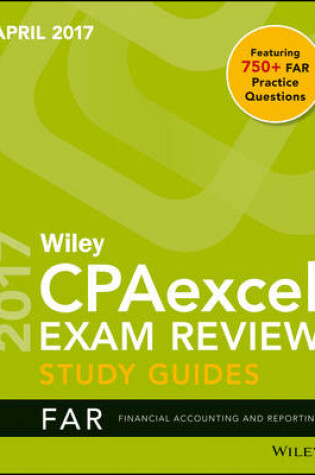 Cover of Wiley CPAexcel Exam Review April 2017 Study Guide