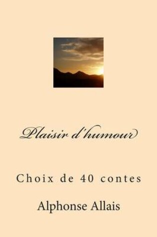 Cover of Plaisir d'humour