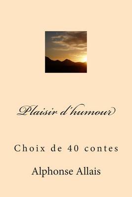 Book cover for Plaisir d'humour