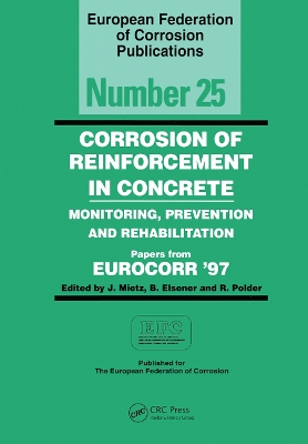 Book cover for Corrosion of Reinforcement in Concrete (EFC 25)