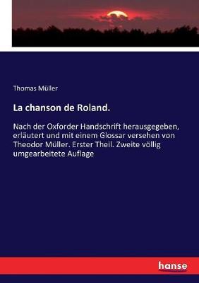 Book cover for La chanson de Roland.