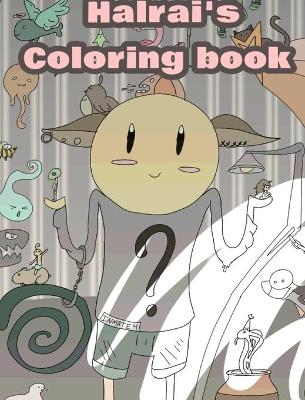 Book cover for Halrai's coloring book