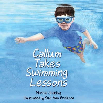 Book cover for Callum Takes Swimming Lessons