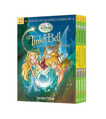 Book cover for Disney Fairies Graphic Novels Boxed Set: Vol. #1 - 4