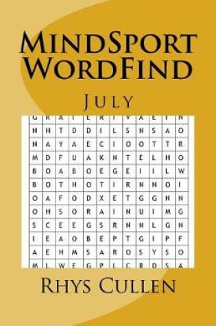 Cover of MindSport WordFind July