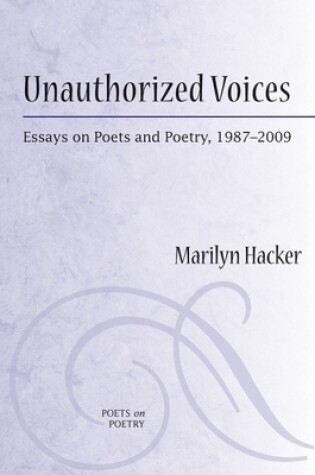 Cover of Unauthorized Voices
