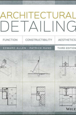 Cover of Architectural Detailing