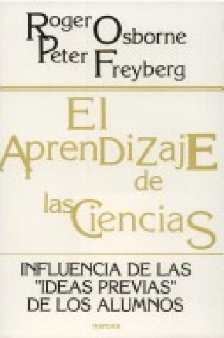 Cover of El Aprendizaje de Las Ciencias