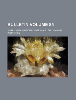 Book cover for Bulletin Volume 85
