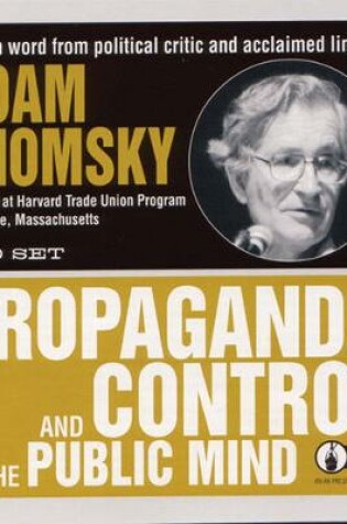 Cover of Propaganda And Control Of The Public Mind