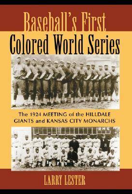 Book cover for Baseball's First Colored World Series