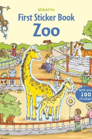 Cover of First Sticker Book Zoo