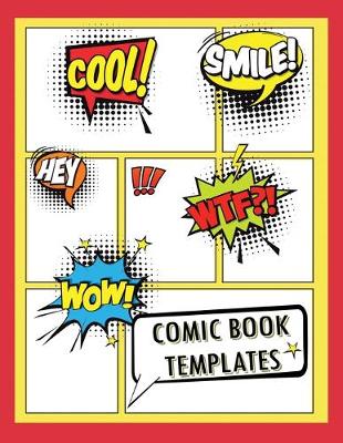 Book cover for Comic Book Templates