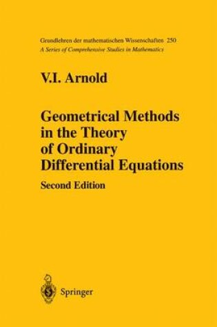 Cover of Geometrical Methods in the Theory of Ordinary Differential Equations