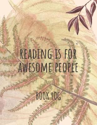 Book cover for Reading Is For Awesome People