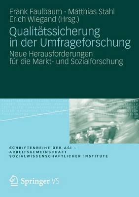 Book cover for Qualitatssicherung in Der Umfrageforschung