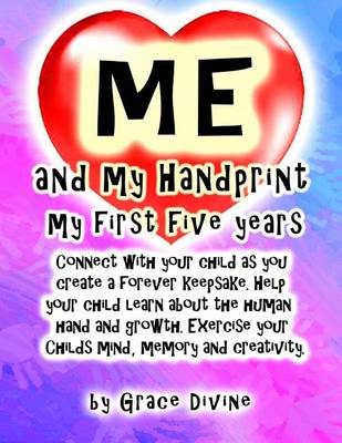Book cover for Me and my Handprint my First Five years