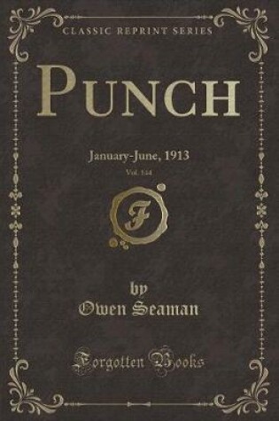 Cover of Punch, Vol. 144