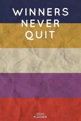 Book cover for Winners Never Quit