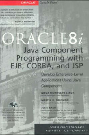 Cover of Oracle8i Java Components