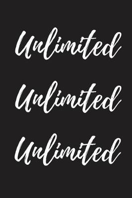 Book cover for Unlimited Unlimited Unlimited