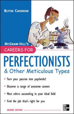 Book cover for Careers for Perfectionists & Other Meticulous Types, 2nd Ed.