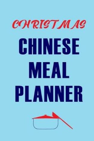 Cover of Christmas Chinese Meal Planner