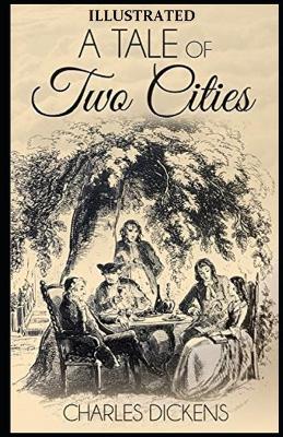 Book cover for A Tale of Two Cities Illustrated by "Phiz" (Hablot Knight Browne)