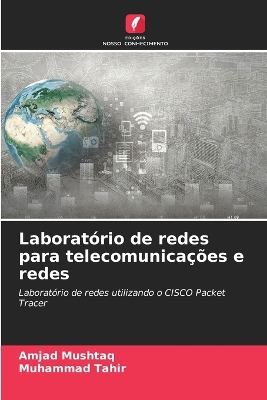 Book cover for Laboratório de redes para telecomunicações e redes