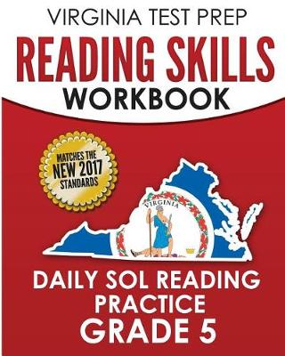 Book cover for Virginia Test Prep Reading Skills Workbook Daily Sol Reading Practice Grade 5