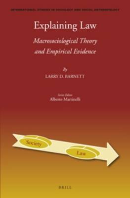 Cover of Explaining Law