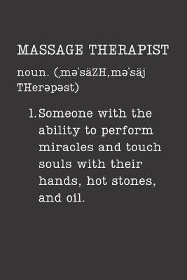 Book cover for Massage Therapist