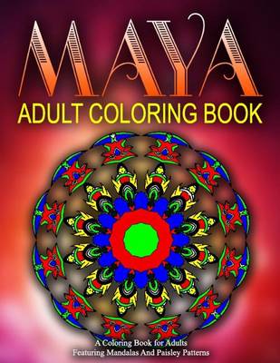 Book cover for MAYA ADULT COLORING BOOKS - Vol.13