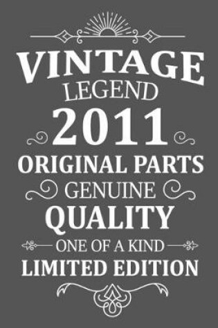 Cover of Vintage Legend 2011 Original Parts