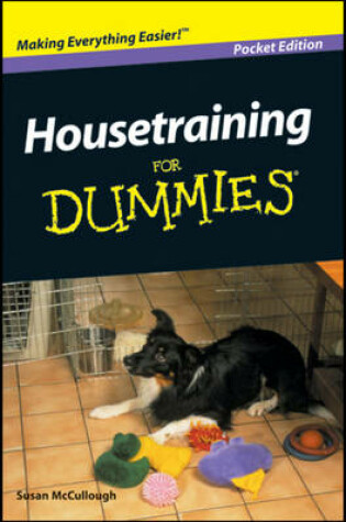 Cover of Housetraining For Dummies